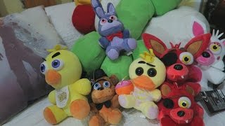 Abriendo Mas Peluches Reales De Five Nights At FreddyS  ToyS Unboxing [upl. by Berghoff]