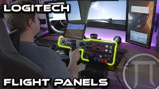 Logitech Flight Panels  worth it for MSFS [upl. by Couture]