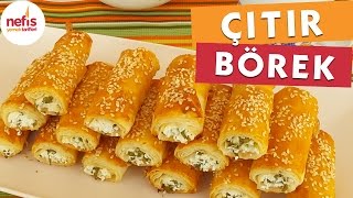 Çıtır Börek Tarifi  Peynirli Börek Tarifi [upl. by Sivet101]