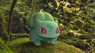 Bulbasaur Ivysaur amp Venusaur IN REAL LIFE  The World Of Pokémon [upl. by Siwel]