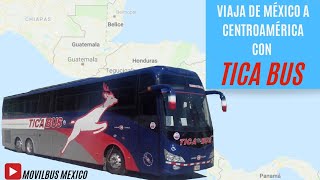 TICABUS la línea que te lleva de México a Centroamérica [upl. by Ynnavoig86]