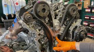 Ford 35 SHO Ecoboost Timing Chain Installation Part 2 [upl. by Allyn]