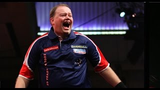 NINEDARTER  Raymond van Barneveld v Brendan Dolan [upl. by Hsetim644]