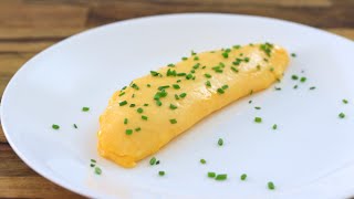 French Omelette Recipe  How to Make French Omelet [upl. by Kciregor]