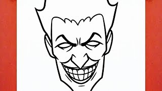 HOW TO DRAW THE JOKER [upl. by Maidel]