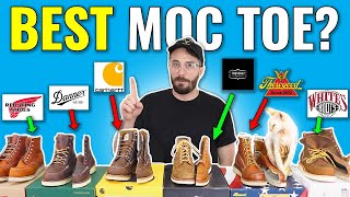 Whats The BEST MOC TOE BOOT  ft Trenton amp Heath and Stridewise [upl. by Neehahs]