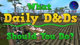 Runescape 3  What Daily DampDs Should You Do 2021 [upl. by Asilej763]