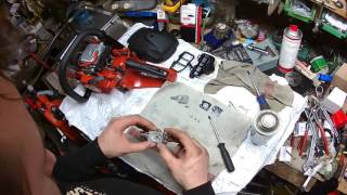 Cleaning Dolmar PS 32 Carburator Strip and KAT remove Part 1 [upl. by Risteau]