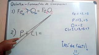 FORMACIÓN DE COMPUESTOS [upl. by Robyn]