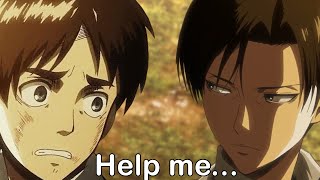 Eren being scared of Levi moments [upl. by Onafets]