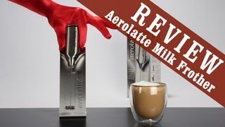 Aerolatte Milk Frother  Exclusive Review [upl. by Oirramaj]