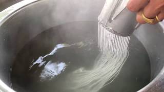 Thai Rice Flour Noodles Recipe [upl. by Novihc453]