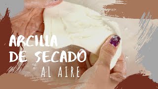 DIY Arcilla de secado al aire casera [upl. by Alcot]