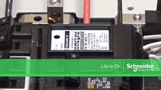 Installing HOM2175SB Homeline Panel Surge Protective Device  Schneider Electric Support [upl. by Ambur642]