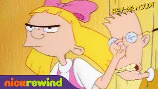 Helga Punches Brainy  Supercut  Hey Arnold  Nicktoons [upl. by Soinski939]