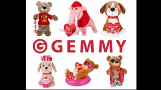 Gemmy Valentine’s Day 2021 Items With HQ Audio READ DESCRIPTION [upl. by Ynelram356]