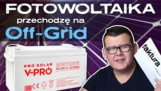 Fotowoltaika  OFFGRID Volt na działce u syna [upl. by Scales]