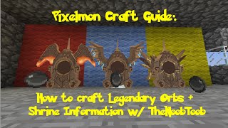 Pixelmon Craft Guide Orbs and Shrines w TheNoobToob [upl. by Irt]