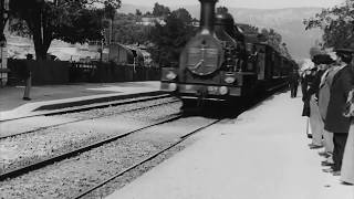 Arrival of a Train at La Ciotat Lumière Brothers 1896 [upl. by Teik]