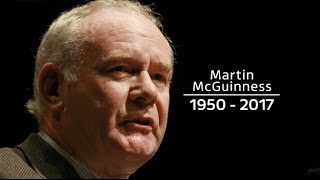 Tributes paid to exIRA leader and Sinn Fein politician McGuinness [upl. by Bullen]