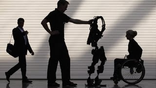 ReWalk exoskeleton available at Rehabilitation Institute of Michigan [upl. by Edee465]