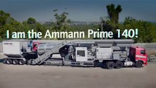 Ammann ACM 140 Prime Asphalt Plant [upl. by Nennek]