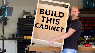 Cabinet Making for Beginners  First Attempt [upl. by Inobe651]