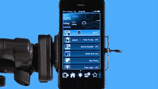 iPhone Heater Navigation  OmniLogic Automation System [upl. by Bills879]