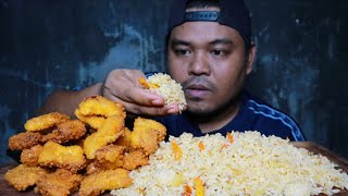 NASI GORENG BUMBU IRIS LAUK NUGGET KANZLER CRISPY [upl. by Gussie]