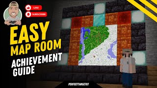 Simple Minecraft Map Room Achievement Guide [upl. by Ainehta]