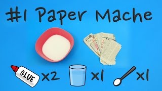 How to make Paper Mache  PopnOlly  Olly Pike [upl. by Hillhouse]