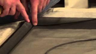 How to Rescreen a Screen Door  How To Rescreen  How To Screen [upl. by Boff]