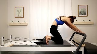 Pilates Reformer Beginner Class [upl. by Atiekan]