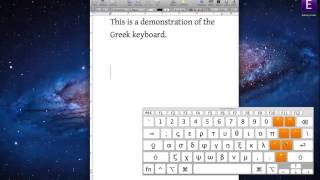 Polytonic Greek Keyboard on the Mac [upl. by Daphie]