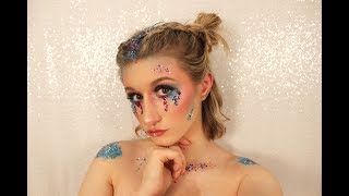 Glitter Goddess Makeup Transformation [upl. by Hploda]