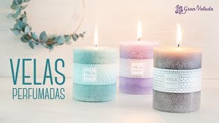 Velas aromaticas cilindricas [upl. by Lianne524]