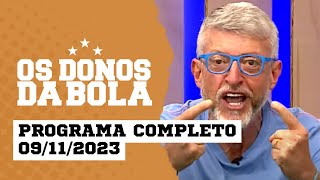 Donos da Bola RS  09112023  A quotfinalquot do Grêmio contra o Botafogo  Empate do Inter com o Flu [upl. by Raines956]