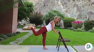 Barre Workout to Tone Thighs  LifeFit 360  Denise Austin [upl. by Greenstein]