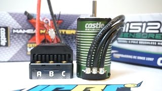 Brushless Motor Cogging Explained Unbox Castle Creations 1512 2560KV Sensored Motor [upl. by Ardell]