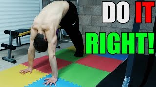 Pike Push Up Tutorial  Do It Right [upl. by Maclaine]