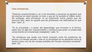 Reporte de lectura [upl. by Ataynek]