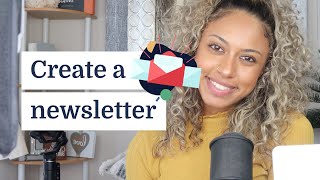 How to create a newsletter in 30 minutes [upl. by Susanetta]