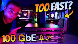 This is just too fast 100 GbE  100 Gigabit Ethernet [upl. by Aitel762]