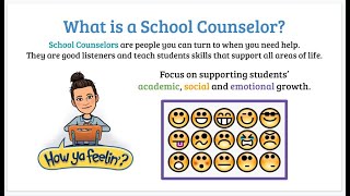 What is a School Counselor [upl. by Penelopa]