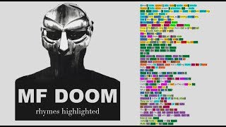 MF DOOM  Thats That  Lyrics Rhymes Highlighted 052 [upl. by Mark]