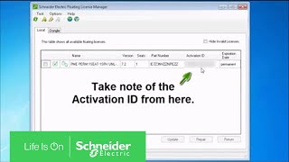 Obtaining Activation or Entitlement IDs via PME License Manager or Web  Schneider Electric Support [upl. by Huber]