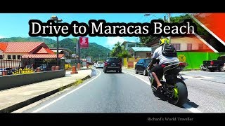 Trinidad  Drive to Maracas Beach  Sept 2017 [upl. by Terrie]