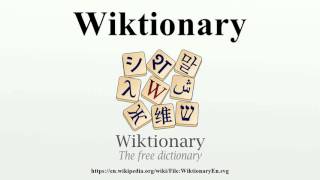 Wiktionary [upl. by Lawlor758]