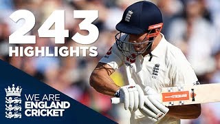 Alastair Cook Hits Huge 243 v West Indies 2017  Extended Highlights [upl. by Anirol685]