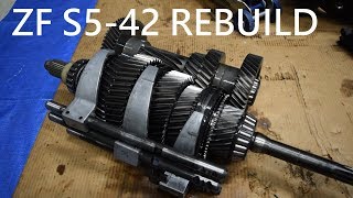 ZF S542 Transmission Full Teardown and Rebuild [upl. by Sirovaj]